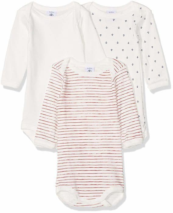 Liten båt - 25956-00 -, Baby Boy Bodysuit (set med 3), Multicolor (00), 67 cm (Tillverkarens storlek: 6m/67cm)