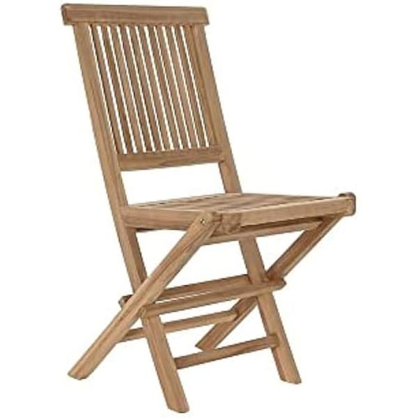 Trädgårdsstol - DKD Heminredning - Teak - Brun - 1-sits - Modern design