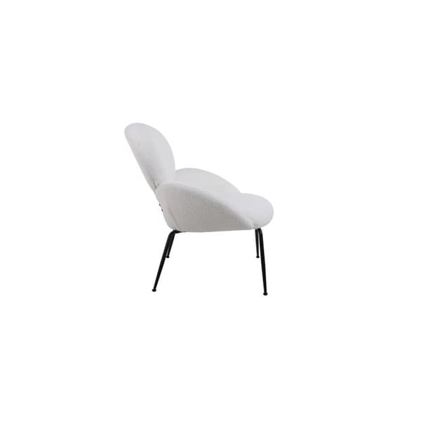Modern soffa, soffa för vardagsrum och sovrum (vit)