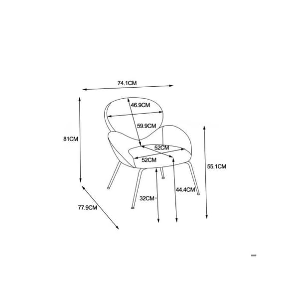 Modern soffa, soffa för vardagsrum och sovrum (vit)