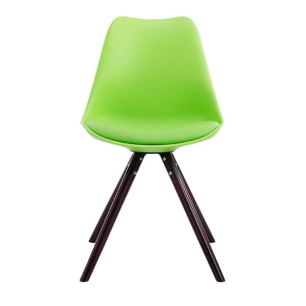 Matsalstolar Toulouse i konstläder - CLP - 4-pack - Skandinavisk design - Grön
