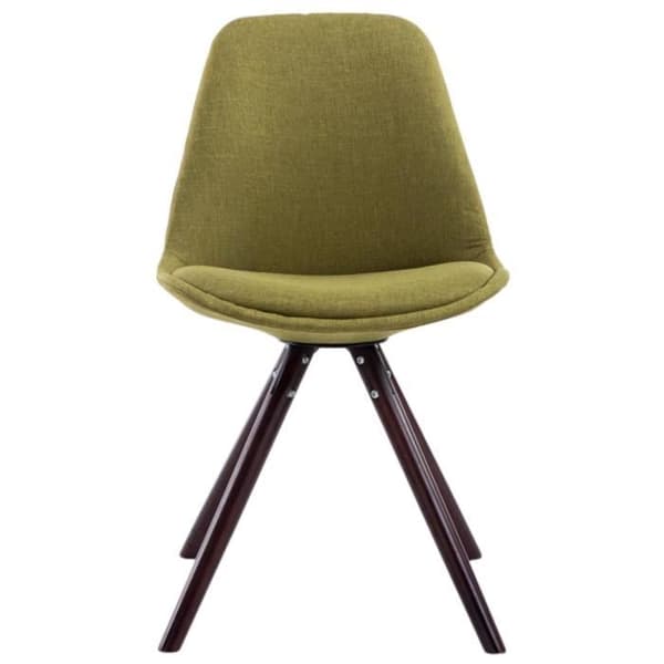 Matsalsstolar Toulouse - CLP - Set om 4 - Grön - Skandinavisk design - Ben i trä