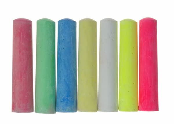 Kidea JUMBO fortovskridt, farverig + neon, 12 stk.