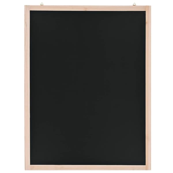 vidaXL Seinäkiinnitettävä liitutaulu setripuu 60x80 cm