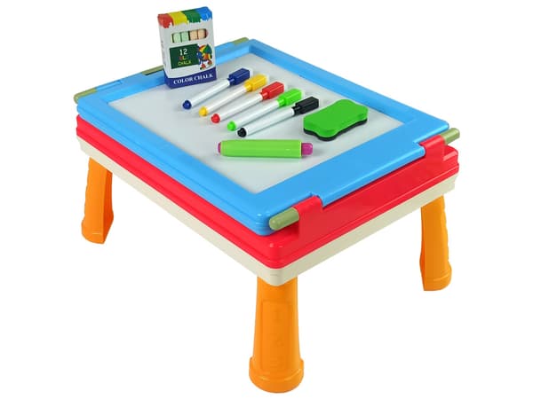 Tavle - Magnetisk tavle - Brætspilsbord - 3-i-1