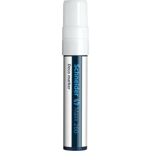 Kritmarkör Maxx 260 Pte Large 5-15 mm vit