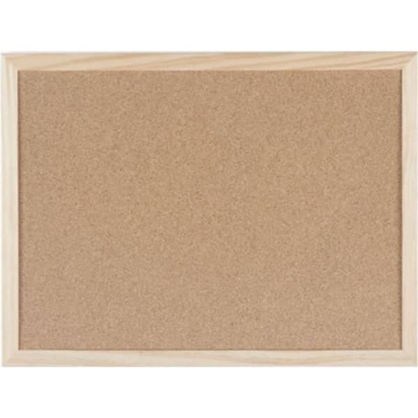 bi-office bi-office korkskiva med träram, 900 x 600 mm svartAllmänna tjänster Bi-Office korkskiva med ram