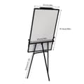 Miniatyrbillede 5 af 5: Kontor Magnetisk Whiteboard, Justerbar Højde 38.19-62.2in, Holdbar Konstruktion