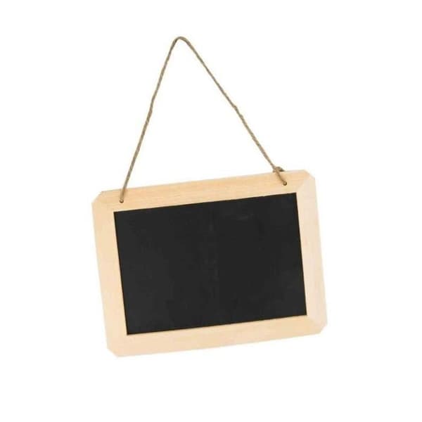 Hängande tavla - MegaCrea - 25 x 18,5 x 1 cm - Både för män och kvinnor - Utplånbar - Flytande kritmarkörer