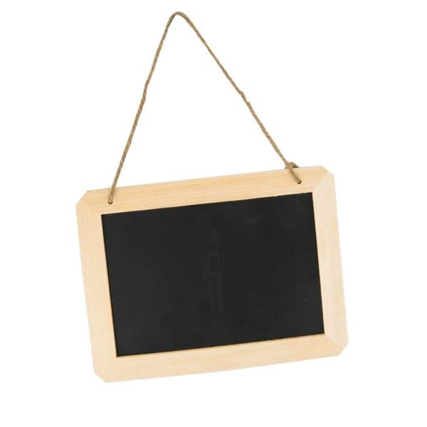 Hängande tavla - MegaCrea - 25 x 18,5 x 1 cm - Både för män och kvinnor - Utplånbar - Flytande kritmarkörer
