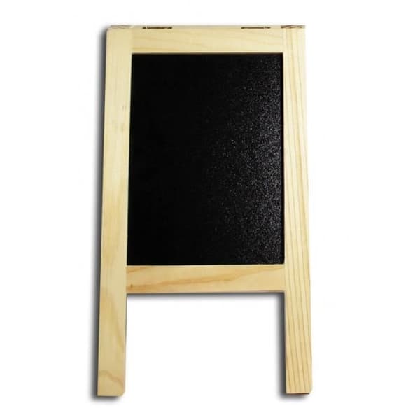 Mini tavla i trä - SURDISCOUNT - 21 x 12 cm - Mixad - Idealisk för meddelanden