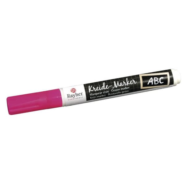 Kritmarker (glas och tavla) Rosa