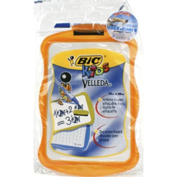 BIC® - Torkatavla Velleda - 20 x 31 cm - Slumpar färg