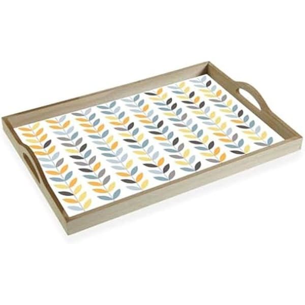 Rektangulär Bandeja - VERSA - Erin - Blandad - Rektangulär färg - Elegant design