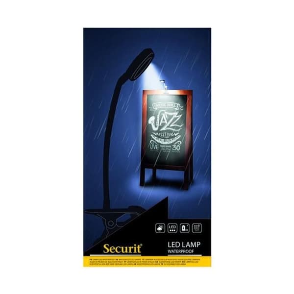 LED-lampa för trottoarskiffer - LP-BL-1 11 Svart