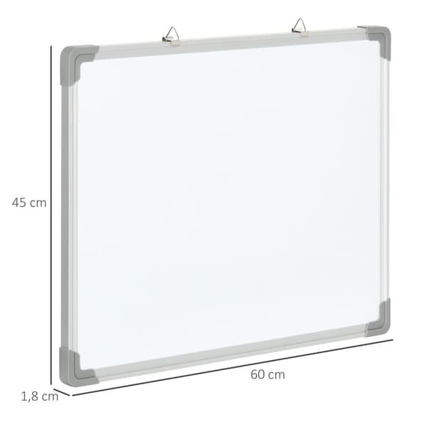 Whiteboard, 60x1.8x45 cm, Hvid