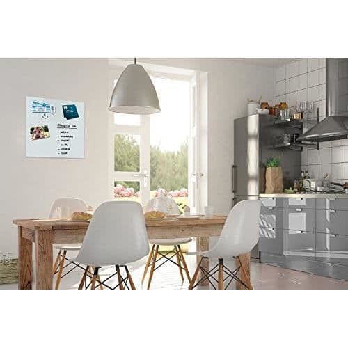 Be!Board B1100 Magnetisk glasskiva, 45 x 45 cm, vit B1100