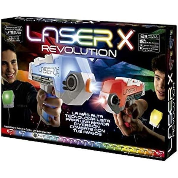 Laser Pistola X Revolution Double Blaster - BIZAK - 62948046 - Barnleksak - Blandat