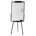 Miniatyrbild 1 av 2: Magnetisk whiteboard, 24 x 36 tum, justerbar höjd, halkfri tripod,Vit