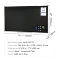 Miniatyrbillede 2 af 2: Sort tavle, 70 x 40 tommer, holdbar metal konstruktion,70X40