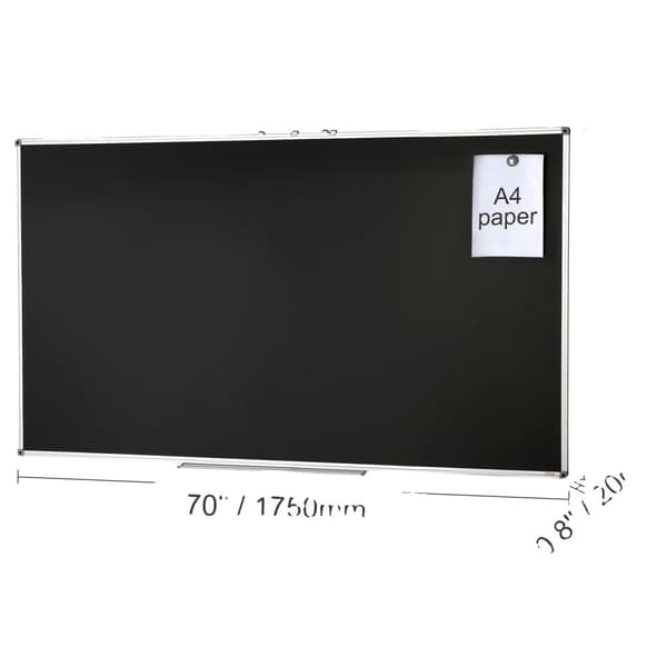 Tavla 70 x 40 tum, Hållbar Metallkonstruktion, Magnetisk Design,70x40 tum