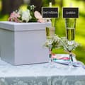 Miniatyrbild 5 av 6: Relaxdays Pincetter för växtidentifiering, set med 20, återanvändbara, med kritor, i trä, natur/svart