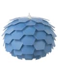 Miniatyrbild 1 av 9: Taklampa Blå Plast Kon Glob Skärm Hängande Lampa