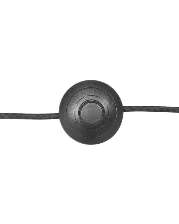 Golvlampa Svart med Ljust Trä Rörlig Ram Metallskärm 175 cm Modern Belysning