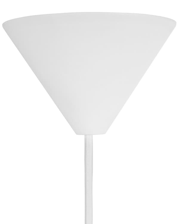 Hängande Lampa Vit tyg Gröna Löv och Flamingos Tryck Trum Form Modern
