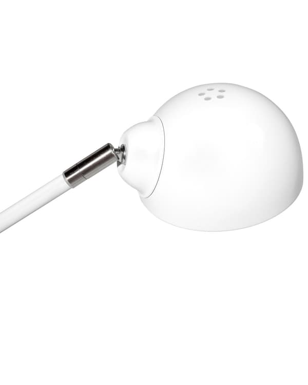 Bordslampa i Vitt Matt Metall Modern