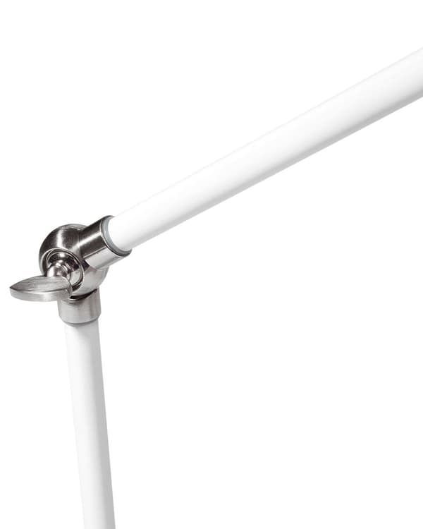 Bordslampa i Vitt Matt Metall Modern