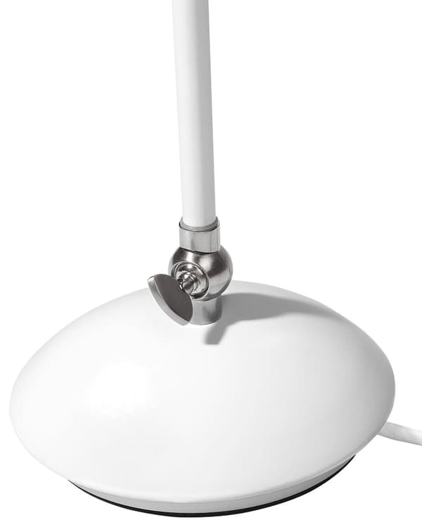 Bordslampa i Vitt Matt Metall Modern