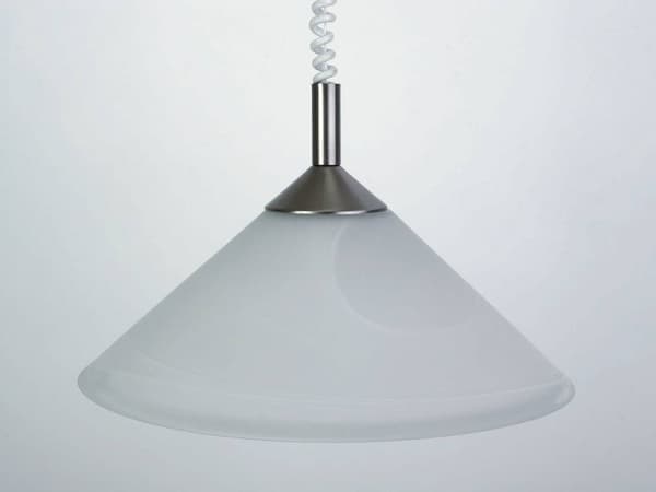 BRILLIANT lampuu Ariana riippuvalaisin 40cm rullarauta / valkoinen alabasteri | 1x A60, E27, 60W, sopii normaaleille lampuille (ei sisälly) | Asteikko