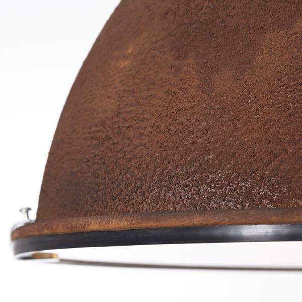 BRILLIANT lampe Jesper pendel 47cm rustfrit stål glas | 1x A60, E27, 60W, egnet til normale lamper (medfølger ikke) | Skala A ++ til E | Kæden kan afk