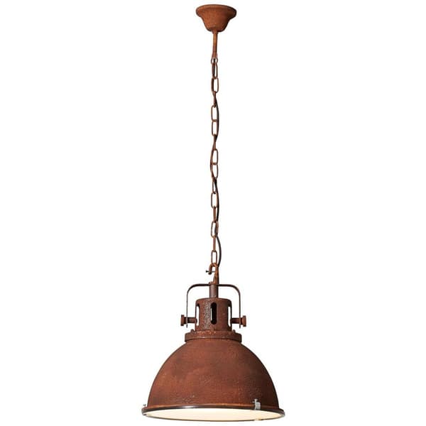 BRILLIANT lampuu Jesper riippuvalaisin 38 cm ruostumaton teräs lasi | 1x A60, E27, 60W, sopii normaaleille lampuille (ei sisälly) | Asteikko A ++ E |