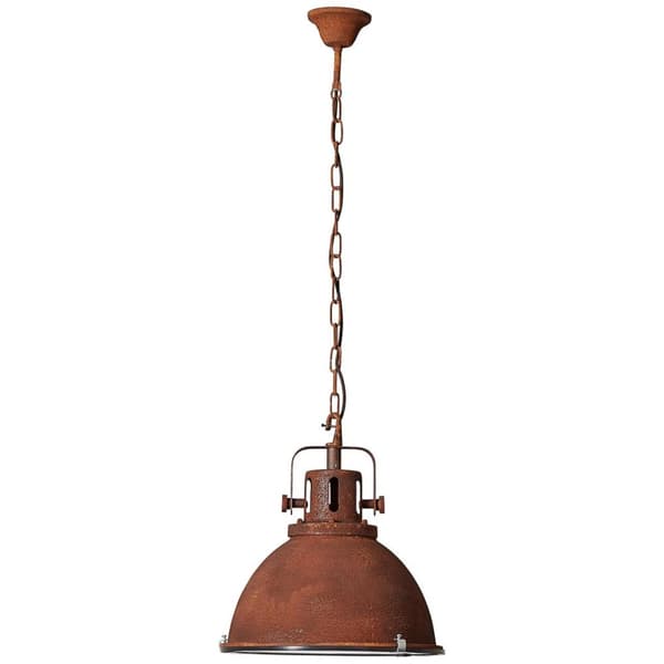 BRILLIANT lampuu Jesper riippuvalaisin 38 cm ruostumaton teräs lasi | 1x A60, E27, 60W, sopii normaaleille lampuille (ei sisälly) | Asteikko A ++ E |