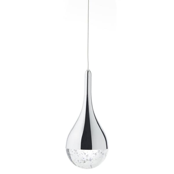BRILLIANT lampe Frizzante LED pendel 3-flammer krom easyDim | 3x 5W LED integreret (SMD), (400lm, 3000K) | Skala A ++ til E | EasyDim: kan dæmpes med