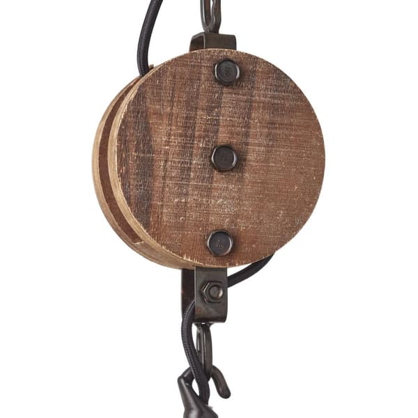 BRILLIANT lampuu Matrix-riippuvalaisin 34cm musta antiikki | 1x G95, E27, 60W, sopii normaaleille lampuille (ei sisälly) | Asteikko A ++ E | Ketjua vo