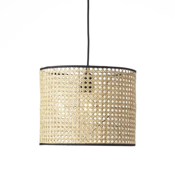 BRILLIANT lampe Wiley pendel 30 cm rattan | 1x A60, E27, 60W, egnet til normale lamper (medfølger ikke) | Skala A ++ til E | Kablet kan afkortes