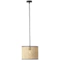 Miniatyrbillede 5 af 8: BRILLIANT lampe Wiley pendel 30 cm rattan | 1x A60, E27, 60W, egnet til normale lamper (medfølger ikke) | Skala A ++ til E | Kablet kan afkortes
