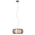 Miniatyrbillede 1 af 8: BRILLIANT lampe Afslappet pendel 40 cm bronze / krom | 2x A60, E27, 30W, gf normale lamper n, Ent, | Justerbar højde / kabel kan afkortes | Velegnet t