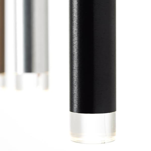 BRILLIANT lamppu cembalo LED-riippuvalaisin 14 liekin ruskea / kahvi | 14x 4W integroitu LED, 293lm, 3000K | Himmennettävä kolmessa vaiheessa seinäkyt