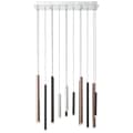 Pikkukuva 9 / 11: BRILLIANT lamppu cembalo LED-riippuvalaisin 14 liekin ruskea / kahvi | 14x 4W integroitu LED, 293lm, 3000K | Himmennettävä kolmessa vaiheessa seinäkyt