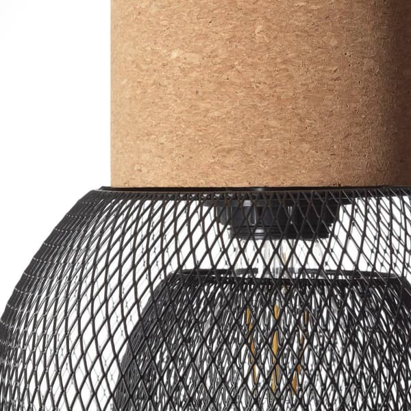 BRILLIANT lampuu Tasainen riippuvalaisin 1-liekkinen musta matta | 1x A60, E27, 40W, gf normaalit lamput n, Ent, | Kaapelia voidaan lyhentää | Sopii L
