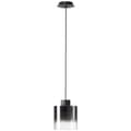 Pikkukuva 7 / 10: BRILLIANT lampuu Beth riippuvalaisin 20 cm kahvi / savulasi | 1x A60, E27, 60W, gf normaalit lamput n, Ent, | Säädettävä korkeus / kaapelia voidaan ly