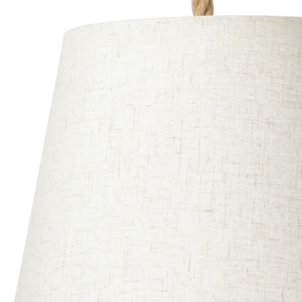 BRILLIANT Sailor pendel 35cm naturlig / hvid indendørs belysning, pendel | 1x A60, E27, 40W, egnet til standardlamper (medfølger ikke) | A ++ | Velegn
