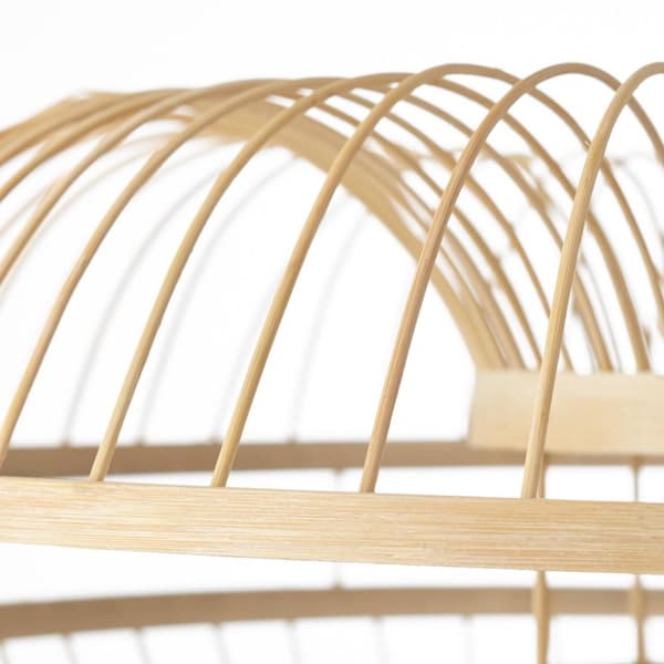 BRILLIANT Busan kattovalaisin 48cm musta / luonnollinen sisävalaisimet, kattovalaisimet | 1x A60, E27, 40W, sopii vakiolamppuihin (ei sisälly) | A ++