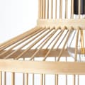 Miniatyrbillede 8 af 8: BRILLIANT Teva loftslampe 1-flamme sort / naturlig indendørs belysning, loftslamper | 1x A60, E27, 40W, egnet til standardlamper (medfølger ikke) | A