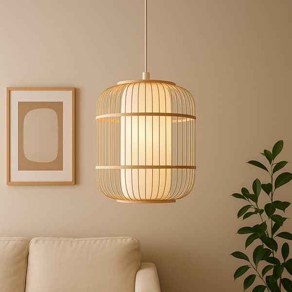 BRILLIANT Bones loftslampe 30cm naturlige / hvide indendørs lamper, loftslamper | 1x A60, E27, 40W, egnet til standardlamper (medfølger ikke) | A ++ |