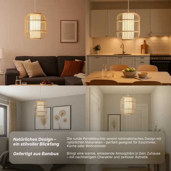 BRILLIANT Bones loftslampe 30cm naturlige / hvide indendørs lamper, loftslamper | 1x A60, E27, 40W, egnet til standardlamper (medfølger ikke) | A ++ |